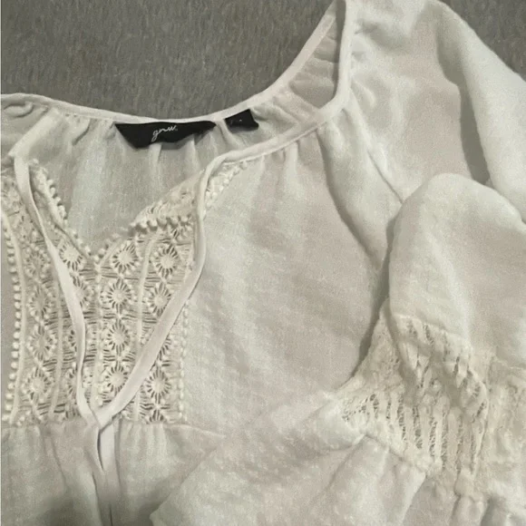 GNW white lace tunic blouse - Picture 5 of 6